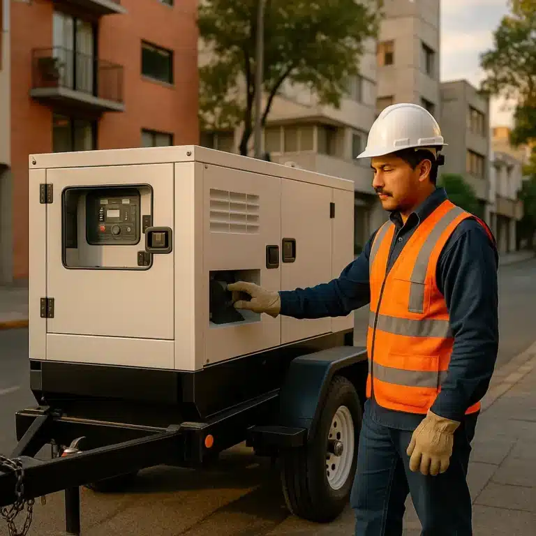 Alquiler de generador eléctrico en Guadalupe Inn, Álvaro Obregón, equipo para eventos | EXESA