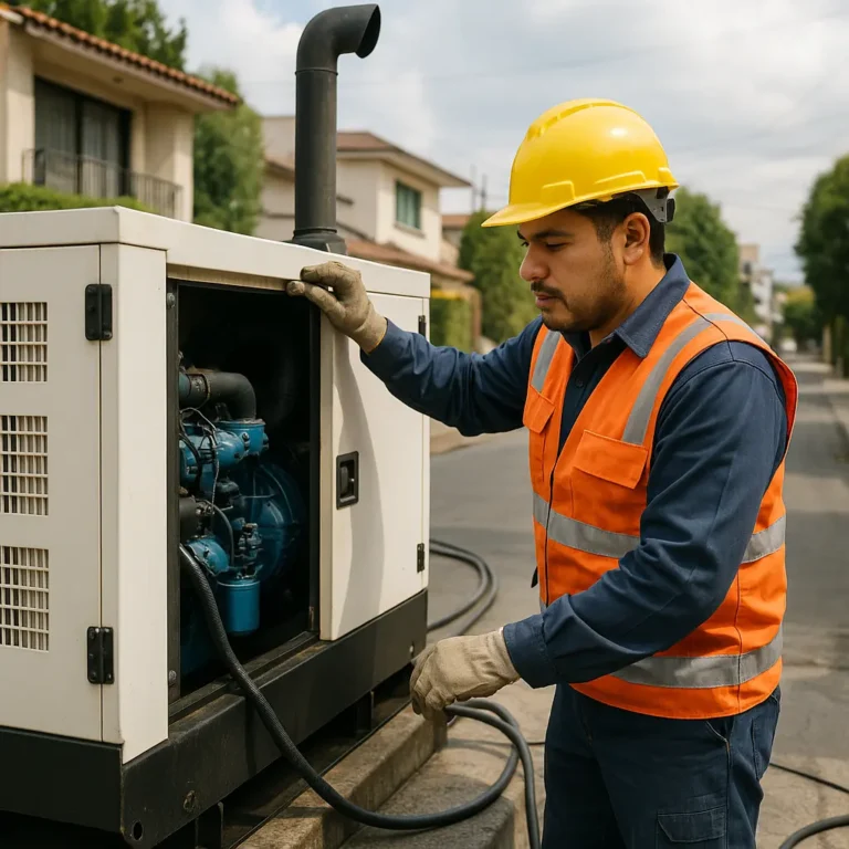 Alquiler de generador eléctrico en Lomas de Tecamachalco, Huixquilucan | EXESA