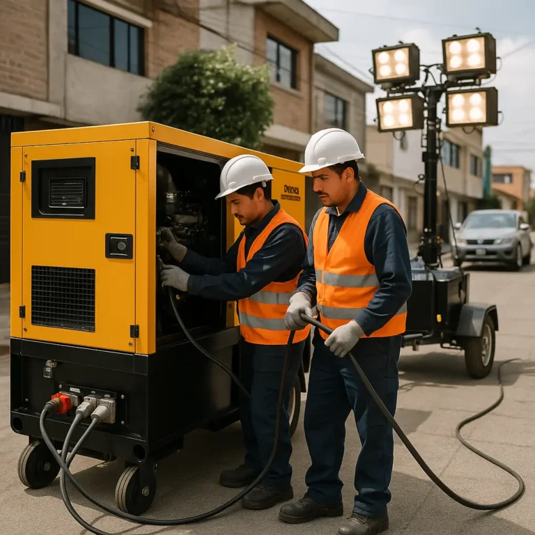 alquiler de generador eléctrico en Mayorazgos de los Gigantes, Atizapán | EXESA