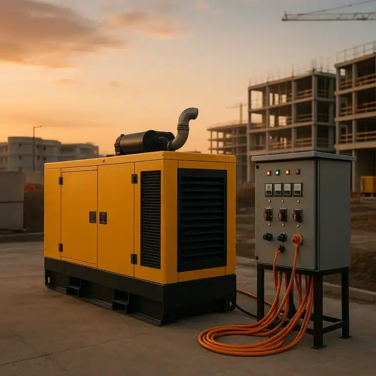 Alquiler de generador eléctrico en San Mateo Ixtacalco, Cuautitlán, equipo en sitio | EXESA