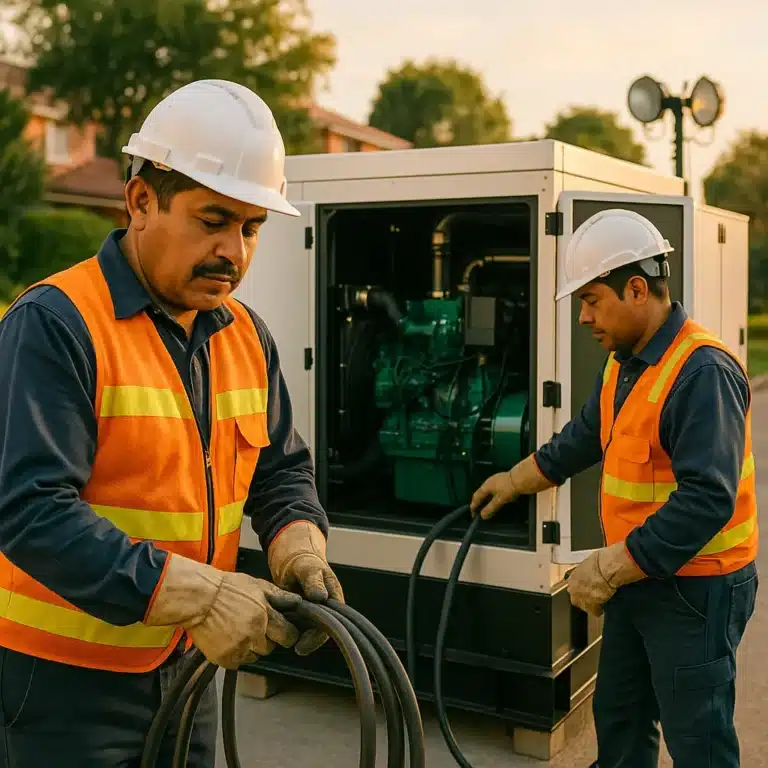 alquiler de generador eléctrico en Arboledas Tlalnepantla montaje para eventos | EXESA