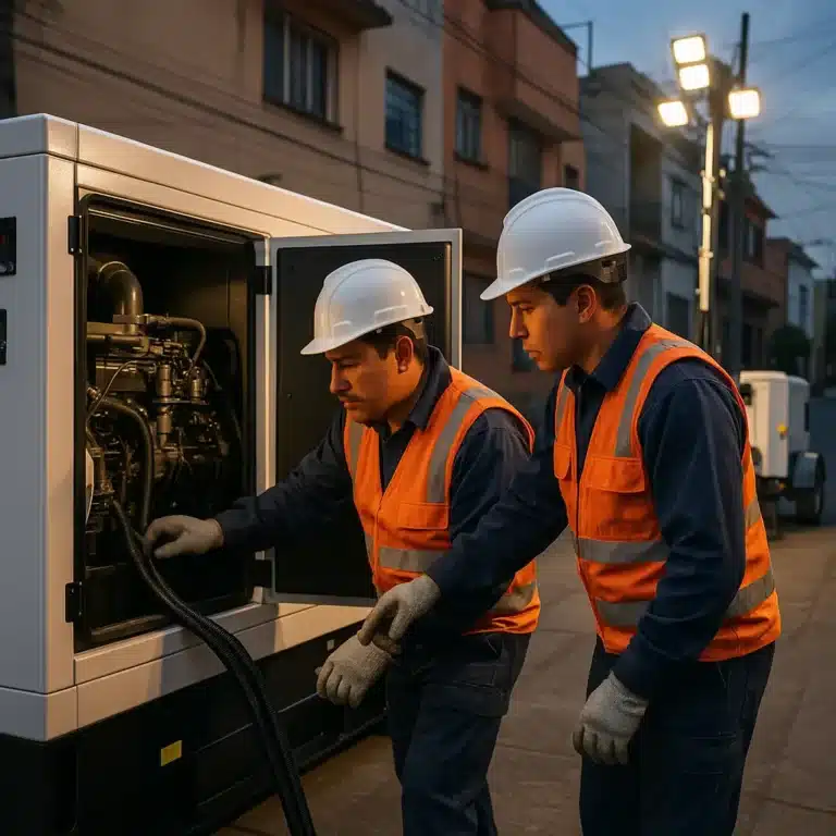 alquiler de generador eléctrico en Arenal 1ª, Venustiano Carranza, equipo diésel silencioso | EXESA