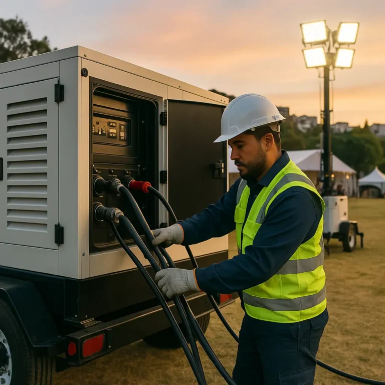 alquiler de generador eléctrico Huixquilucan Bosques de las Lomas equipo para eventos | EXESA