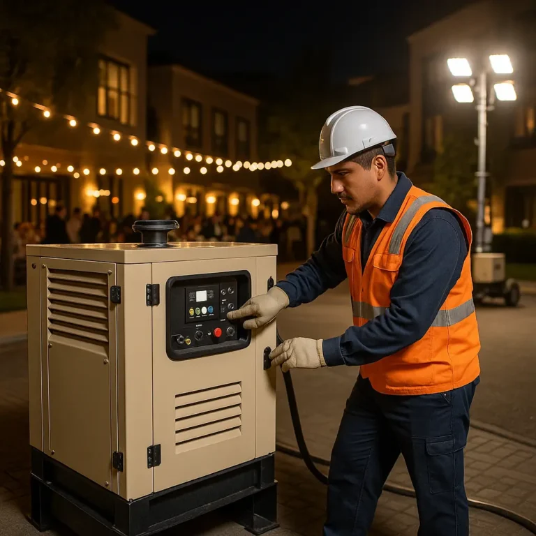 Alquiler de generador eléctrico en Chiluca, Atizapán de Zaragoza para eventos y empresas | EXESA