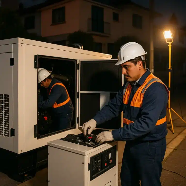 Alquiler de generador eléctrico en Circuitos Novelistas, Naucalpan | EXESA