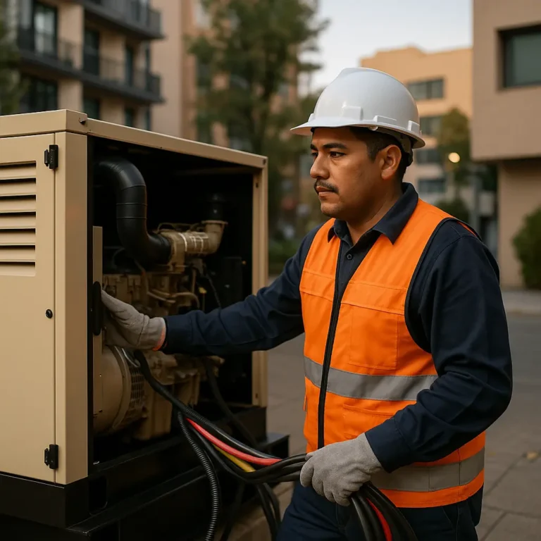 Alquiler de generador eléctrico en Contadero, Cuajimalpa para respaldo de energía | EXESA