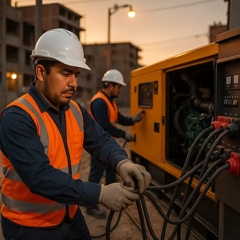 alquiler de generador eléctrico en Cuautitlán San Mateo Ixtacalco planta de luz para proyectos y emergencias | EXESA