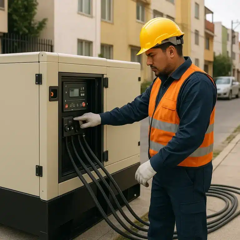 Alquiler de generador eléctrico en Galaxia Cuautitlán, Estado de México | EXESA