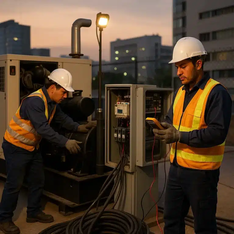 alquiler de generador eléctrico en Granada Miguel Hidalgo, instalación rápida | EXESA