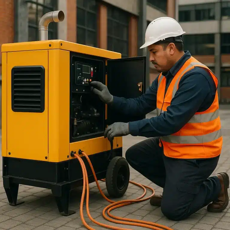 alquiler de generador eléctrico Granjas Huixquilucan planta móvil | EXESA