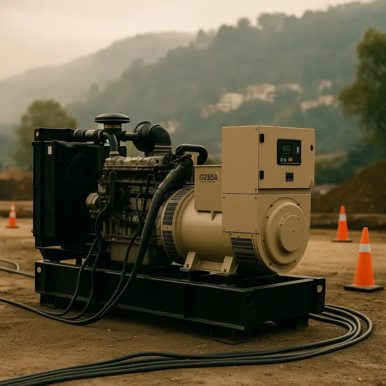 alquiler de generador eléctrico en Granjas Navidad Cuajimalpa equipo en sitio | EXESA