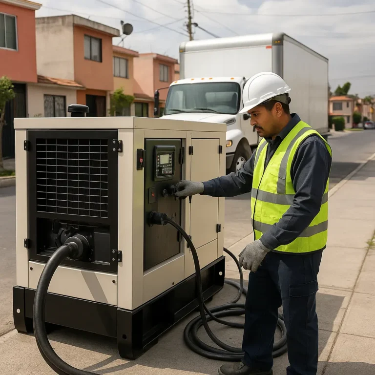 alquiler de generador eléctrico en Granjas San Pablo, Tultitlán | EXESA
