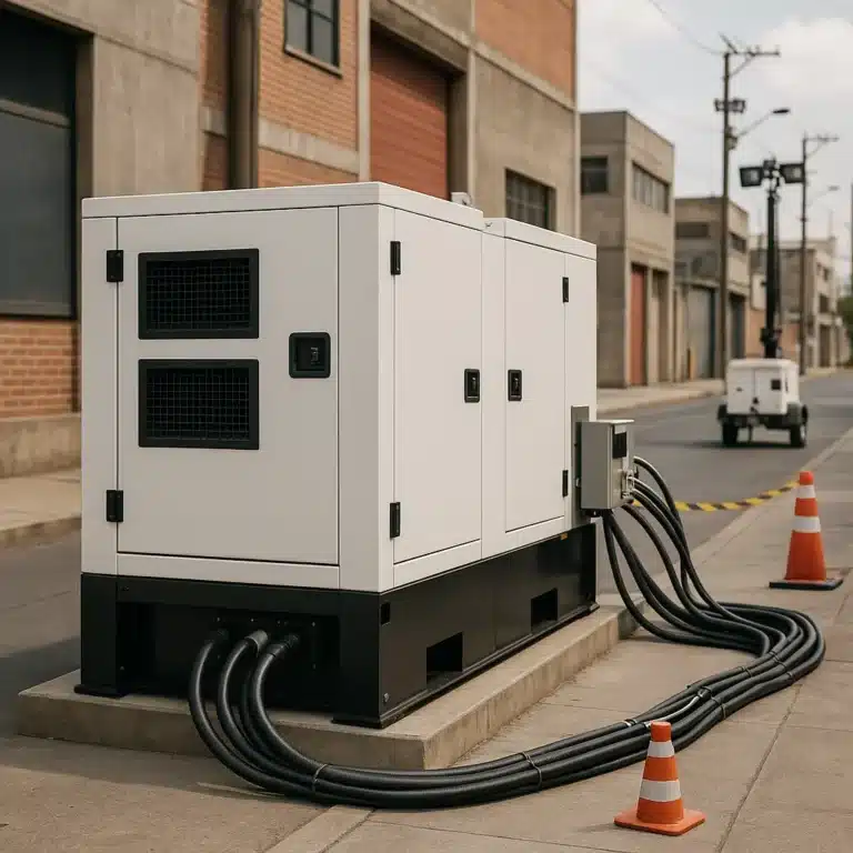 alquiler de generador eléctrico Tultitlán Hogares de Castera equipo en sitio | EXESA