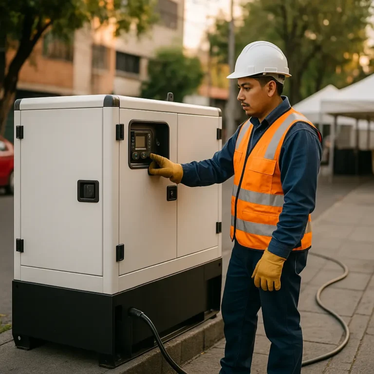 Alquiler de generador eléctrico en Jardín Balbuena, Venustiano Carranza | EXESA