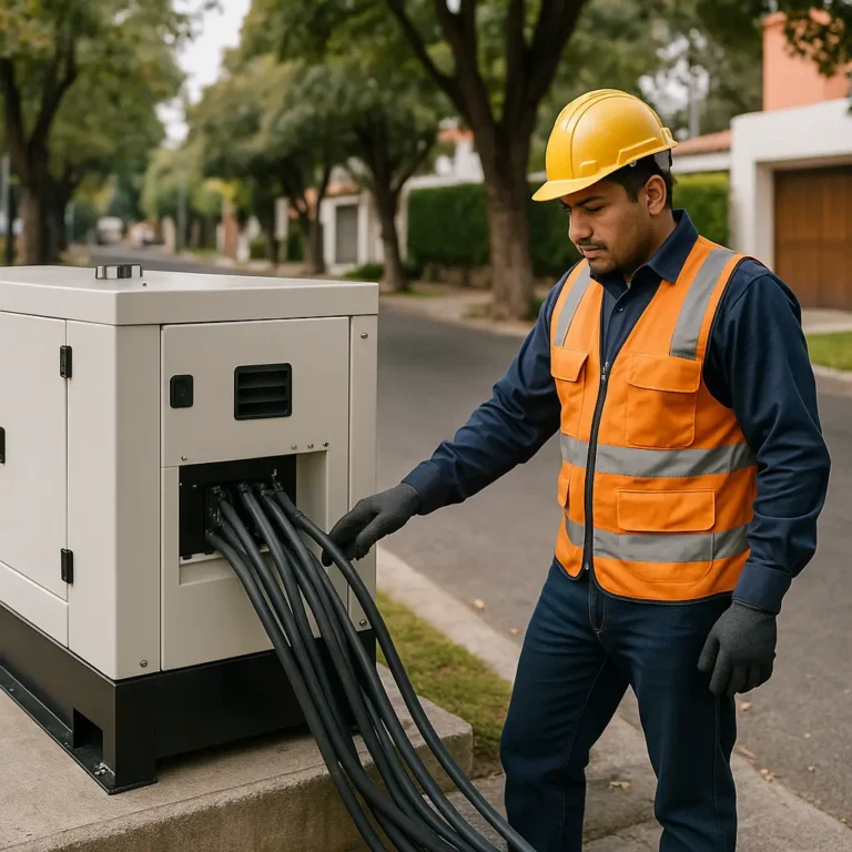 alquiler de generador eléctrico en Jardines de San Mateo, Naucalpan, equipo diésel para obra y eventos | EXESA