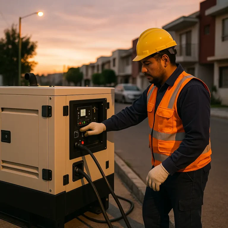 alquiler de generador eléctrico Jardines del Lago Cuautitlán Izcalli equipo en sitio | EXESA