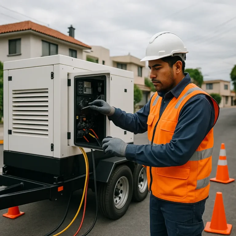 Alquiler de generador eléctrico en Lomas Verdes 2ª, Naucalpan | EXESA