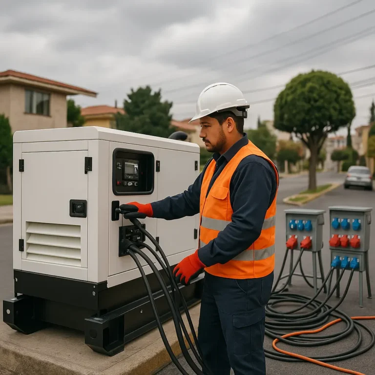 alquiler de generador eléctrico en Lomas Verdes 3ª Naucalpan | EXESA