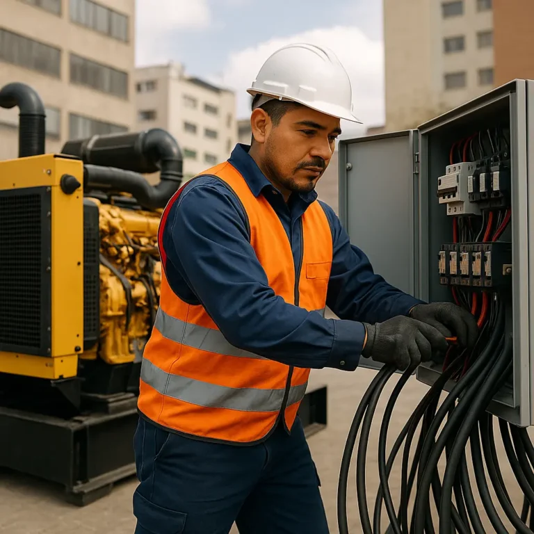 alquiler de generador eléctrico en Lomas Verdes 5ª, Naucalpan – planta de luz en sitio | EXESA