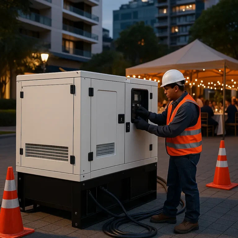 alquiler de generador eléctrico en Polanco Miguel Hidalgo equipo diésel insonorizado | EXESA
