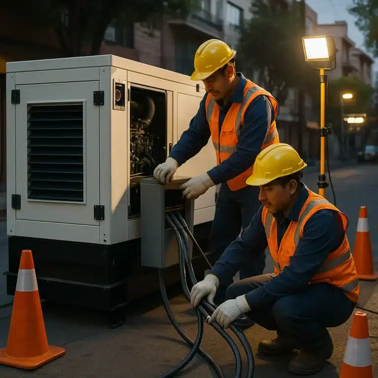 Alquiler de generador eléctrico en Portales Norte, Benito Juárez | EXESA