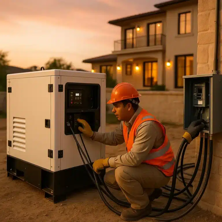 alquiler de generador eléctrico en Atizapán Rancho San Juan equipo en obra | EXESA