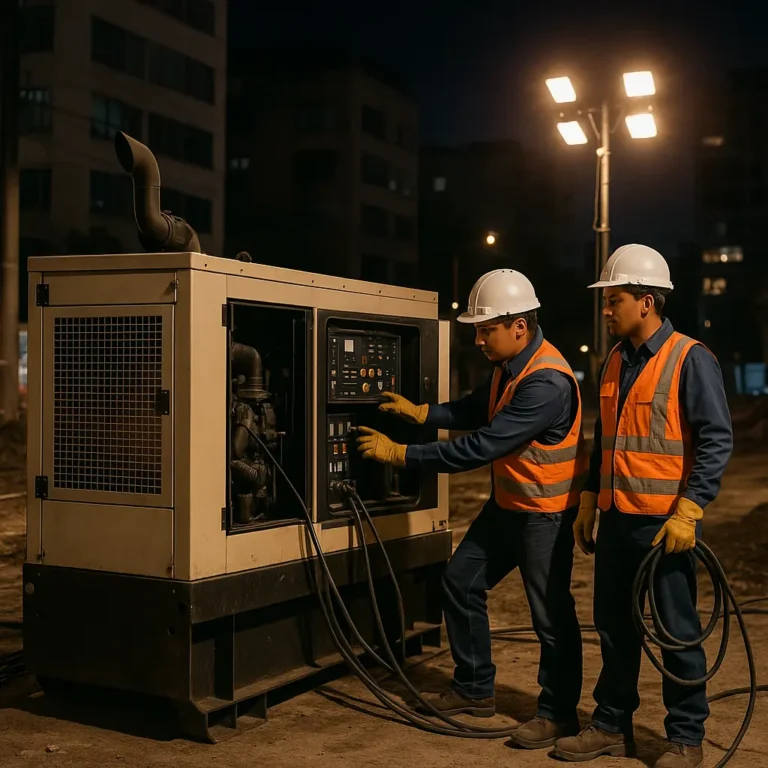 Alquiler de generador eléctrico Tlalpan Centro CDMX equipo para eventos y obra | EXESA