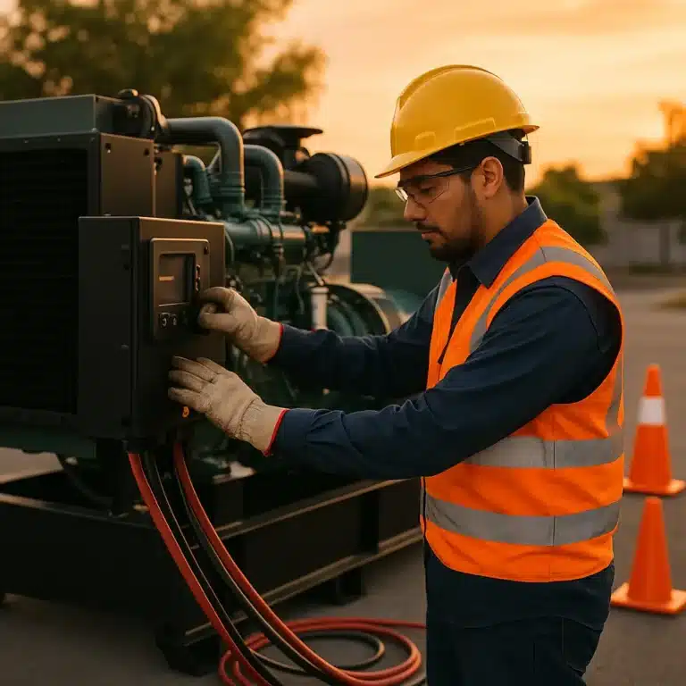 alquiler de generador eléctrico Valle Dorado Tlalnepantla equipo en sitio | EXESA