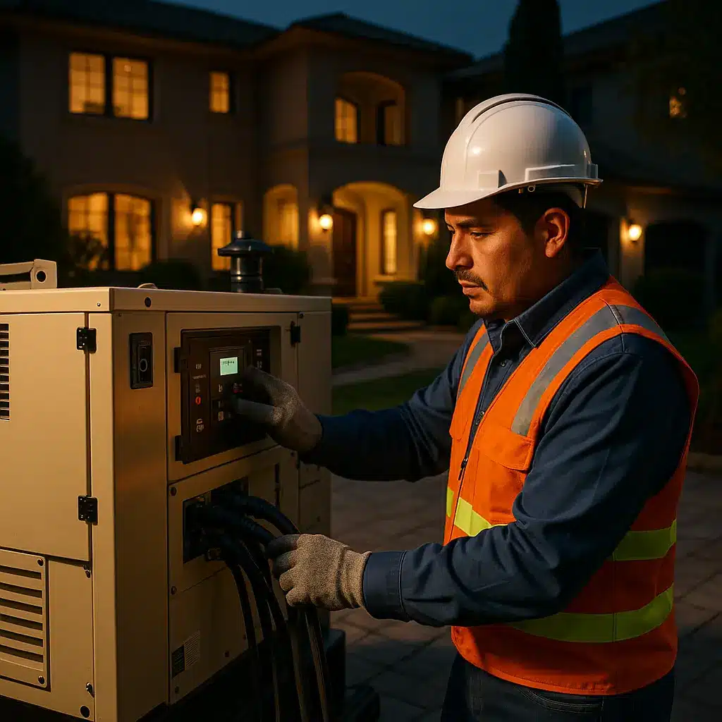 Alquiler de generador eléctrico Valle Escondido Atizapán | EXESA