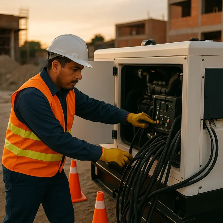 Alquiler de generador eléctrico en La Loma, Tlalnepantla de Baz para obra y eventos | EXESA